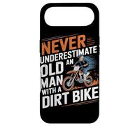 Never Underestimate An Old Man With A Dirt Bike Case for iPhone Air