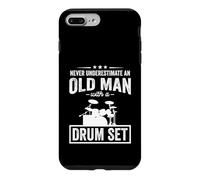Never Underestimate An Old Man With A Drum Set Case for iPhone 7 Plus/8 Plus