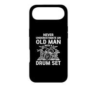 Never Underestimate An Old Man With A Drum Set Funny Case for iPhone Air