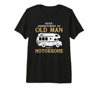 Never Underestimate an Old man with a Motorhome Premium T-Shirt