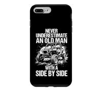 Never Underestimate An Old Man With A Side By Side Case for iPhone 7 Plus/8 Plus
