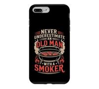 Never Underestimate An Old Man With A Smoker Funny Pitmaster Case for iPhone 7 Plus/8 Plus