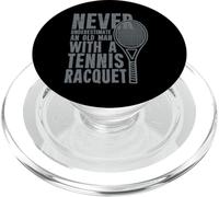 Never Underestimate An Old Man With A Tennis Racquet PopSockets PopGrip for MagSafe