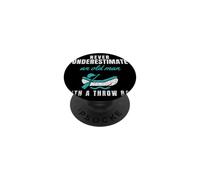 Never Underestimate An Old Man With A Throw Bag - Raft Guide PopSockets Adhesive PopGrip