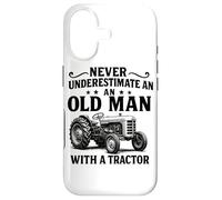 Never Underestimate an Old Man with A Tractor Farming Farmer Case for iPhone 17