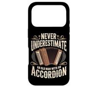 Never Underestimate An Old Man With An Accordion Case for iPhone 17 Pro