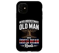 Never Underestimate An Old Man With Costa Rican Roots Case for iPhone 11