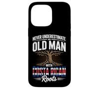 Never Underestimate An Old Man With Costa Rican Roots Case for iPhone 14 Pro Max