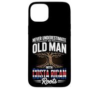 Never Underestimate An Old Man With Costa Rican Roots Case for iPhone 15 Plus