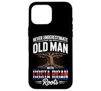 Never Underestimate An Old Man With Costa Rican Roots Case for iPhone 16 Pro Max