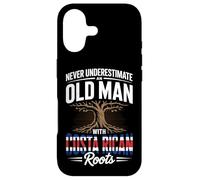 Never Underestimate An Old Man With Costa Rican Roots Case for iPhone 17