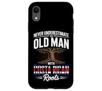 Never Underestimate An Old Man With Costa Rican Roots Case for iPhone XR