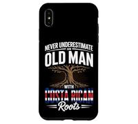 Never Underestimate An Old Man With Costa Rican Roots Case for iPhone XS Max