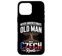 Never Underestimate An Old Man With Strong Czech Roots Case for iPhone 16 Pro Max