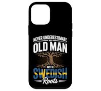 Never Underestimate An Old Man With Swedish Roots Pride Case for iPhone 12 mini