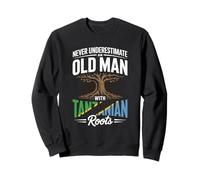 Never Underestimate An Old Man With Tanzanian Roots Sweatshirt
