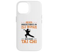 Never Underestimate An Old Woman Who Knows Tai Chi Fight Case for iPhone 14