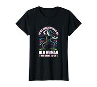 Never Underestimate an Old Woman Who Knows Tai Chi T-Shirt