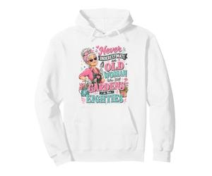 Never Underestimate an Old Woman Who Still Gardens in Her 80 Pullover Hoodie