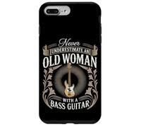 Never Underestimate An Old Woman With A Bass Guitar Case for iPhone 7 Plus/8 Plus