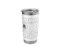 Never Underestimate an Older Guy ON The Track Days Racing Stainless Steel Insulated Tumbler