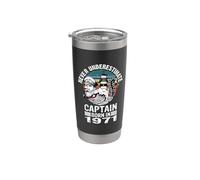 Never Underestimate Captain Born in 1971 Captain Sailing Stainless Steel Insulated Tumbler