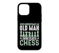 Never Underestimate Old Man Who Plays Chess Case for iPhone 12 mini