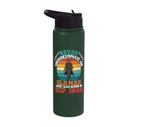 Never Underestimate Old Man Who was Born in September 1948 Stainless Steel Insulated Water Bottle