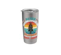 Never Underestimate Old Man Who was Born in September 1952 Stainless Steel Insulated Tumbler