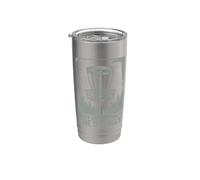 Never Underestimate the Old Guy Disc Golf Design Stainless Steel Insulated Tumbler