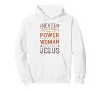 Never Underestimate The Power Awesome Afro Prayer Warrior Pullover Hoodie