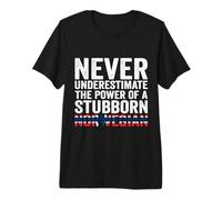 Never Underestimate The Power of A Stubborn Norwegian Premium T-Shirt