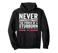 Never Underestimate The Power of A Stubborn Norwegian Pullover Hoodie