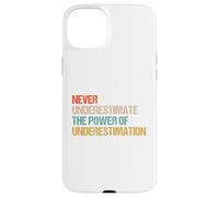 Never Underestimate the Power of Underestimation - Paradox Case for iPhone 15 Plus