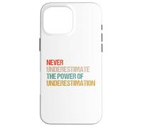 Never Underestimate the Power of Underestimation - Paradox Case for iPhone 16 Pro Max