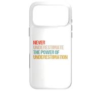 Never Underestimate the Power of Underestimation - Paradox Case for iPhone 17 Pro Max