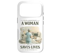 Never Underestimate Woman Still Saves Lives in Her Seventies Case for iPhone 17 Pro