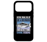 Never wake me up at 4 am - Snook Slayer Snook fishing Case for iPhone 17 Pro Max