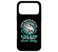 Never wake me up at 4 am unless it is for snook fishing Case for iPhone 17 Pro Max