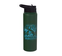 Never Wake Me Up at 4 AM Unless Swimming Stainless Steel Insulated Water Bottle