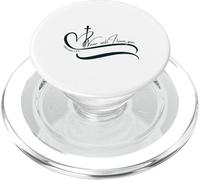 “Never will I leave you” Hebrews 13:5 Bible verse PopSockets PopGrip for MagSafe