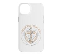 Never Will I Leave You Hebrews 13:5 Christian Emblem Case for iPhone 14 Plus