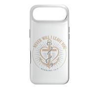 Never Will I Leave You Hebrews 13:5 Christian Emblem Case for iPhone Air