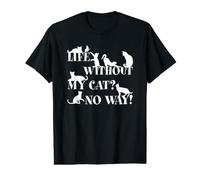 Never Without Kitten and I Love My Kittens Catlover Value Graphic T-Shirt