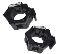 NeverBetterCo Olympic Barbell Collars 2 Inch (5cm) - Heavy Duty Quick Release Barbell Clips for Weightlifting, Powerlifting & Crossfit - Durable Barbell Clamps