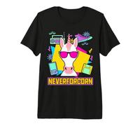 Neverforcorn - 90s Party Costume - Cat 90s Premium T-Shirt