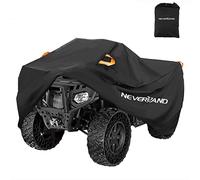 NEVERLAND ATV Cover Waterproof Heavy Duty 4 Wheeler Cover Quad Cover All Season Weather Proof Outdoor UV Protection for Polaris Kawasaki Yamaha Suzuki Honda (Large)