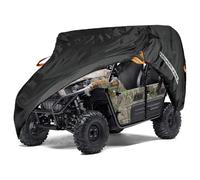 NEVERLAND UTV Cover Heavy Duty Ranger Cover Waterproof 4-6 Seater Side by Side Covers 4 Door All Weather Storage with Reflective Strip Compatible with Polaris RZR General Can-Am Yamaha SxS