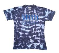 Nevermind Dip Dye Logo T-Shirt Nirvana Purple S