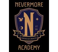 Nevermore Academy, Large Notebook, College Ruled, 100 pages: For 'Outcasts' and 'Normies'